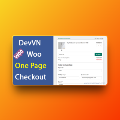 DevVN Woocommerce One Page Checkout