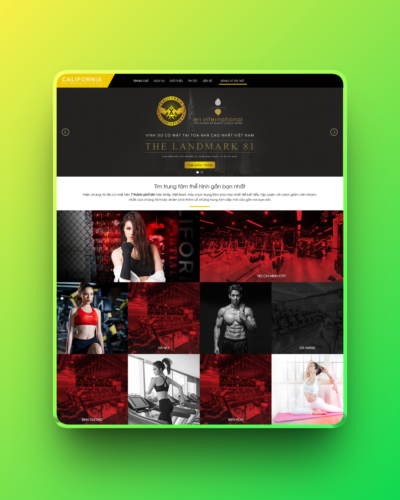 Theme wordpress phòng tập Gym