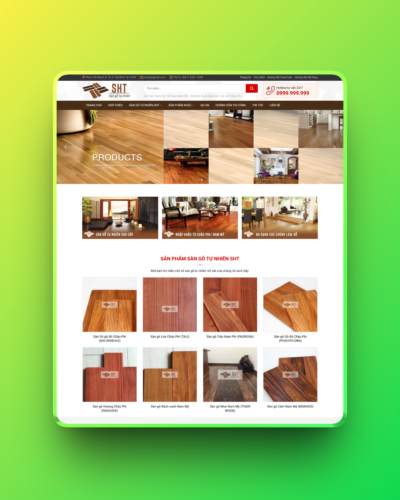 Theme wordpress bán sàn gỗ