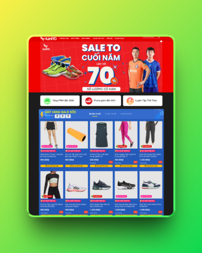 Theme wordpress bán giày dép