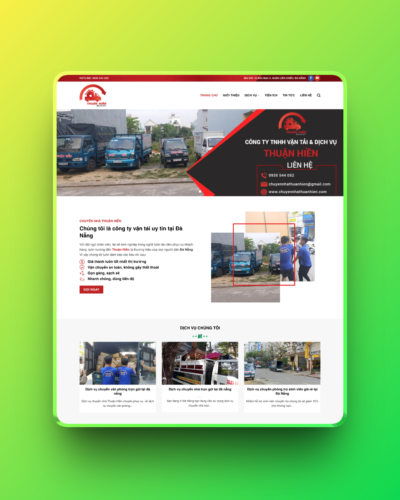 Theme wordpress dịch vụ chuyển nhà