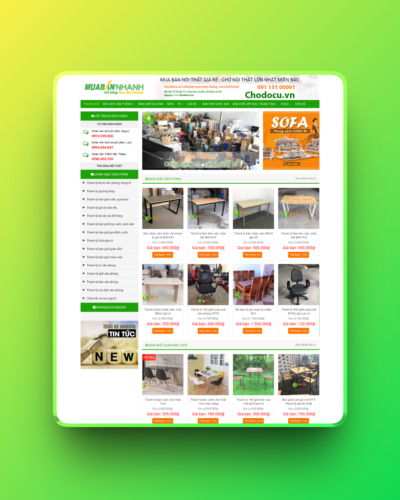 Theme wordpress bán đồ cũ