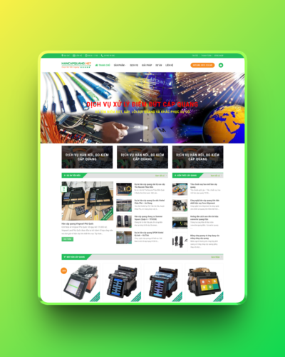 Theme wordpress hàn cáp quang