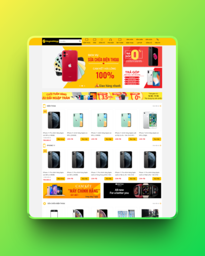 Theme wordpress thế giới di động