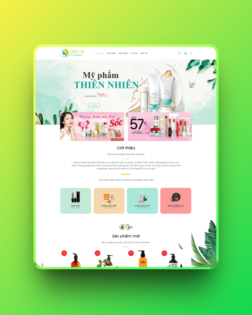 Theme wordpress mỹ phẩm 10