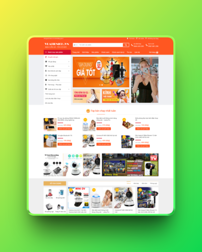 Theme wordpress bán hàng đẹp