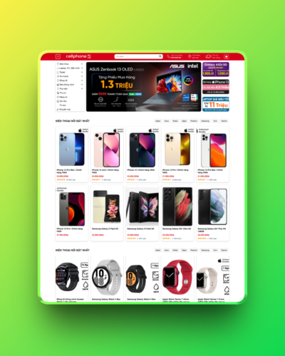 Mẫu theme wordpress bán điện thoại 05 – Cellphone