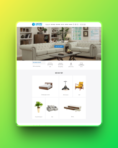 Theme wordpress nội thất sang trọng