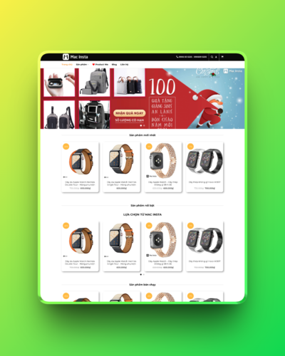 Theme wordpres Mac Shop