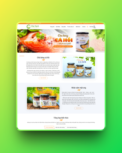 Theme wordpress thực phẩm chức năng 07