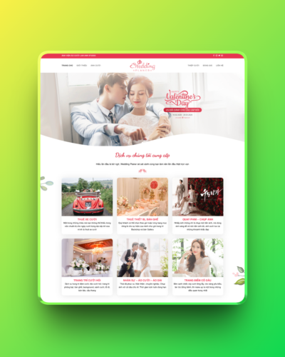 Theme wordpress studio ảnh cưới 01