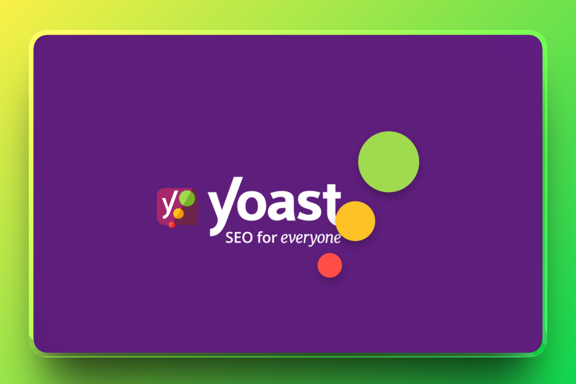 plugin Yoast SEO