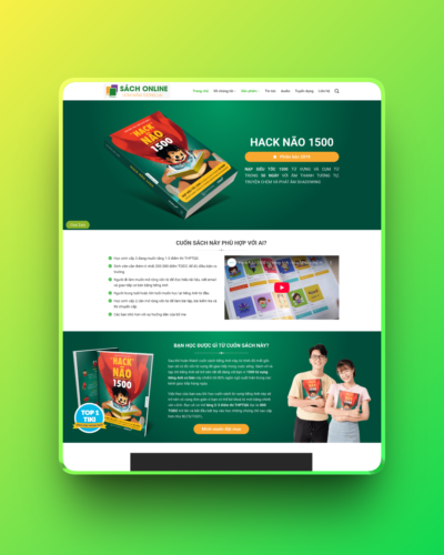 Theme wordpress bán sách online