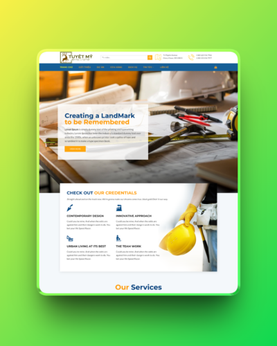 Theme wordpress công ty xây dựng