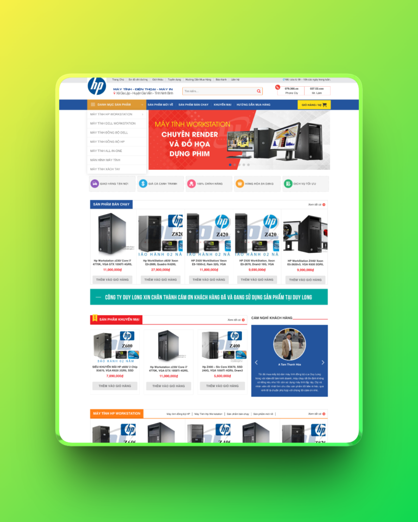 Theme wordpress bán máy tính 08