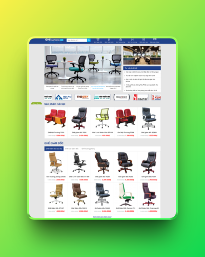 Theme wordpress bán ghế văn phòng