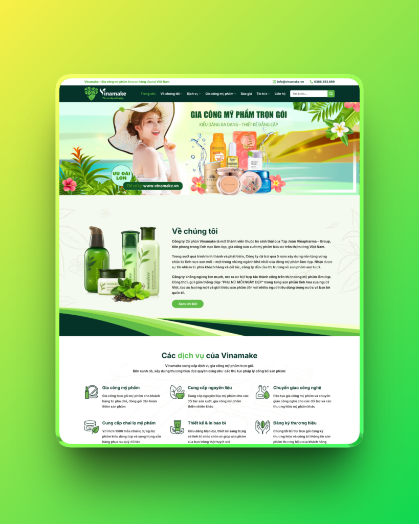 Theme wordpress bán bao bì