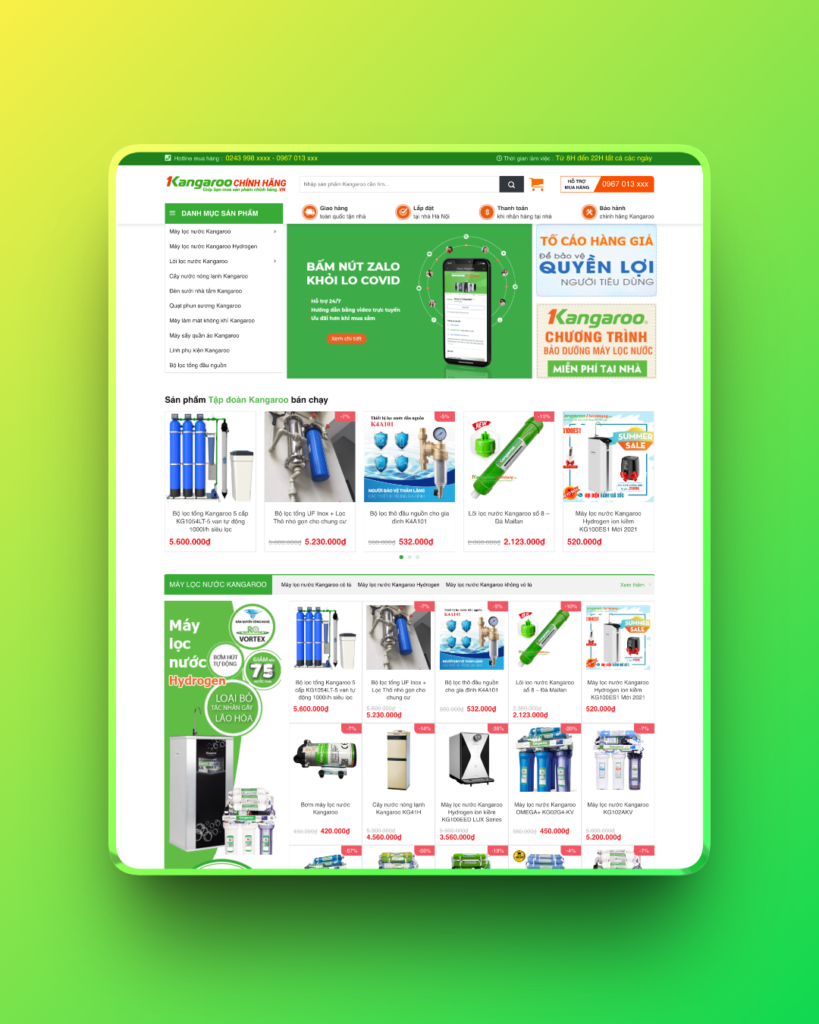 Theme wordpress bán máy lọc nước 02