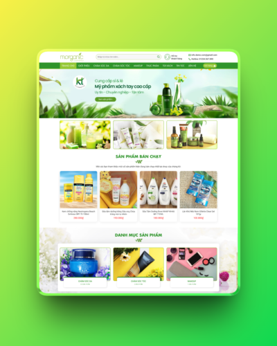 Theme wordpress mỹ phẩm 07