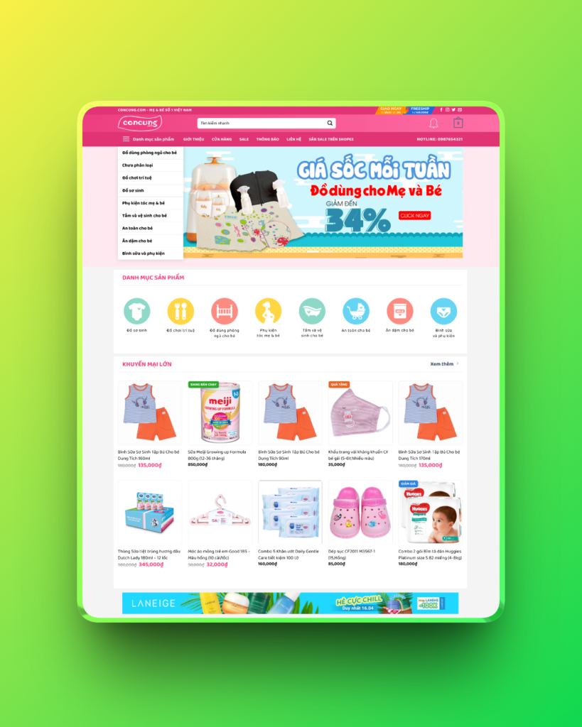 Theme wordpress bách hóa 04