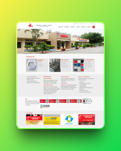 Theme wordpress công ty thiết bị điện