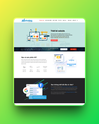 Theme wordpress Marketing