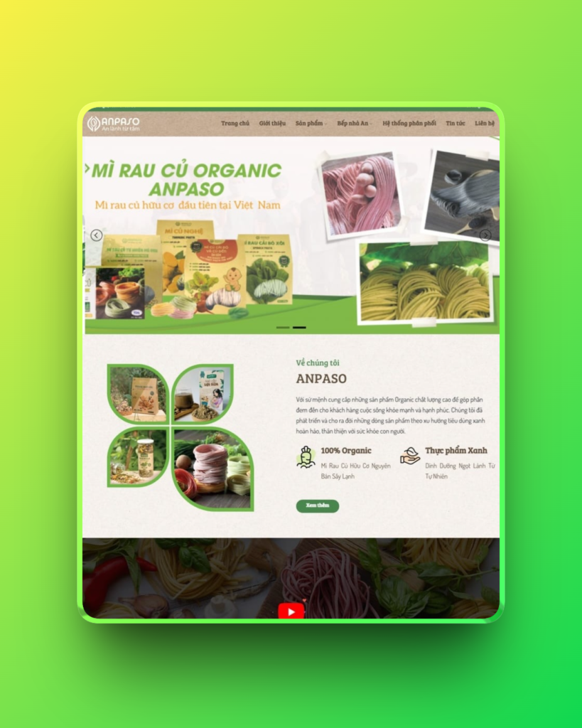 Theme wordpress bán thực phẩm 09