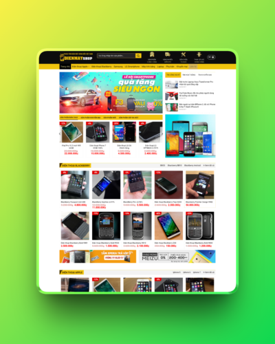 Theme wordpress shop điện máy