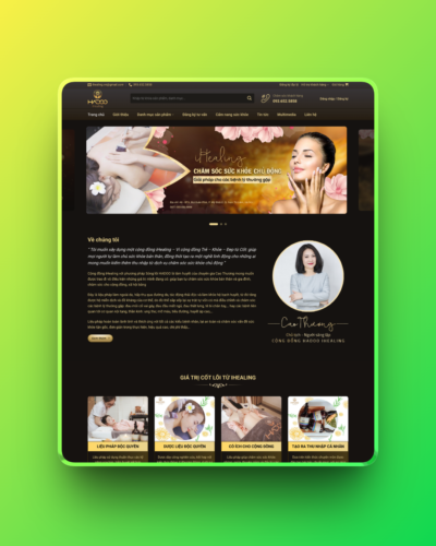 Theme wordpress dịch vụ spa 05