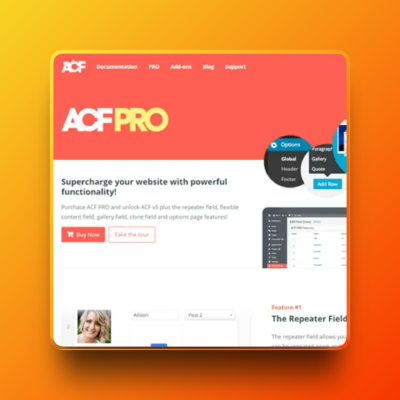 Gửi yêu cầu Live Demo Advanced Custom Fields