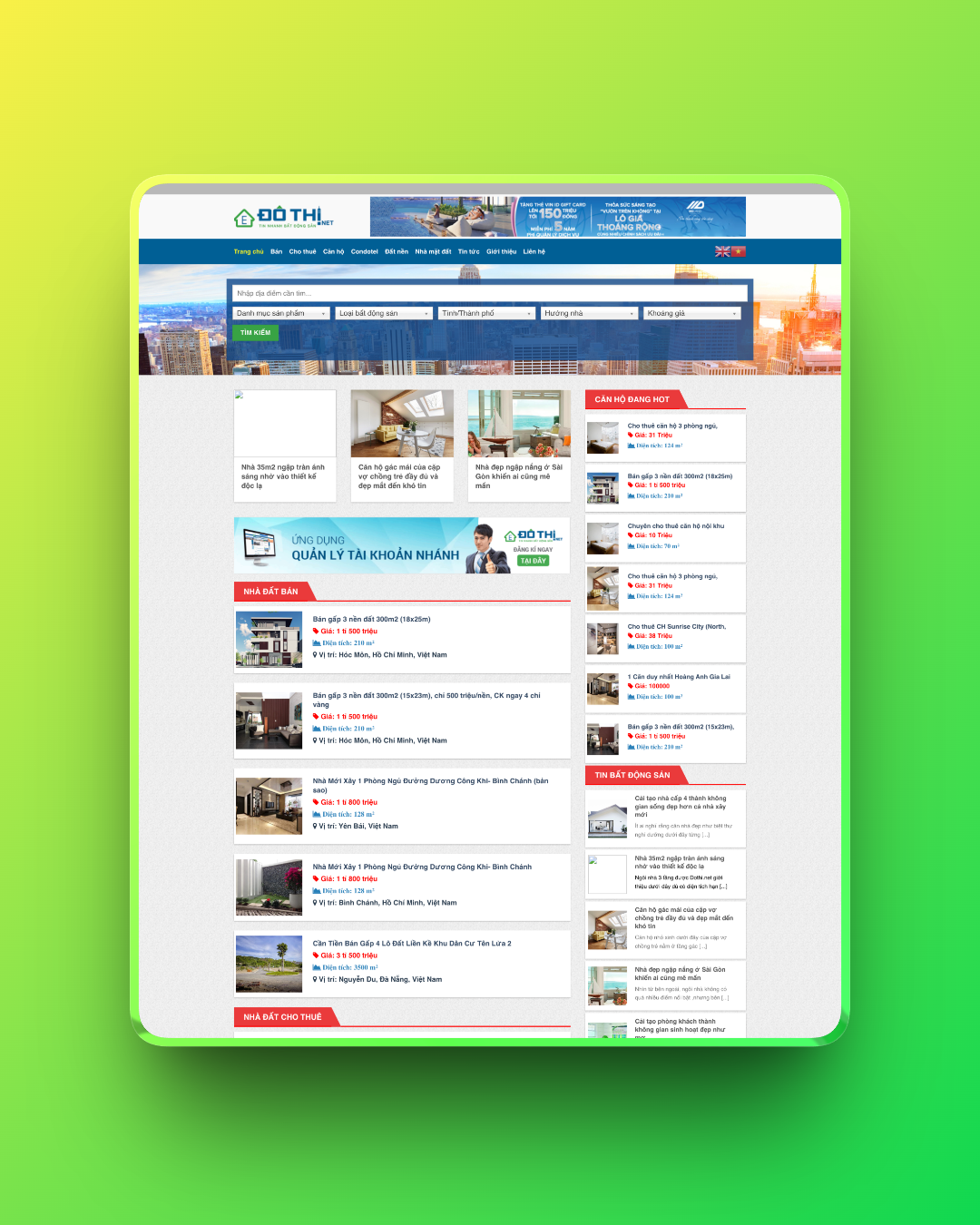 Theme wordpress bất động sản 5