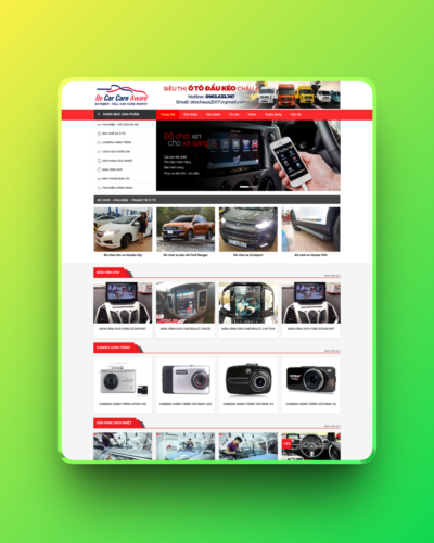 Theme wordpress bán đồ chơi xe