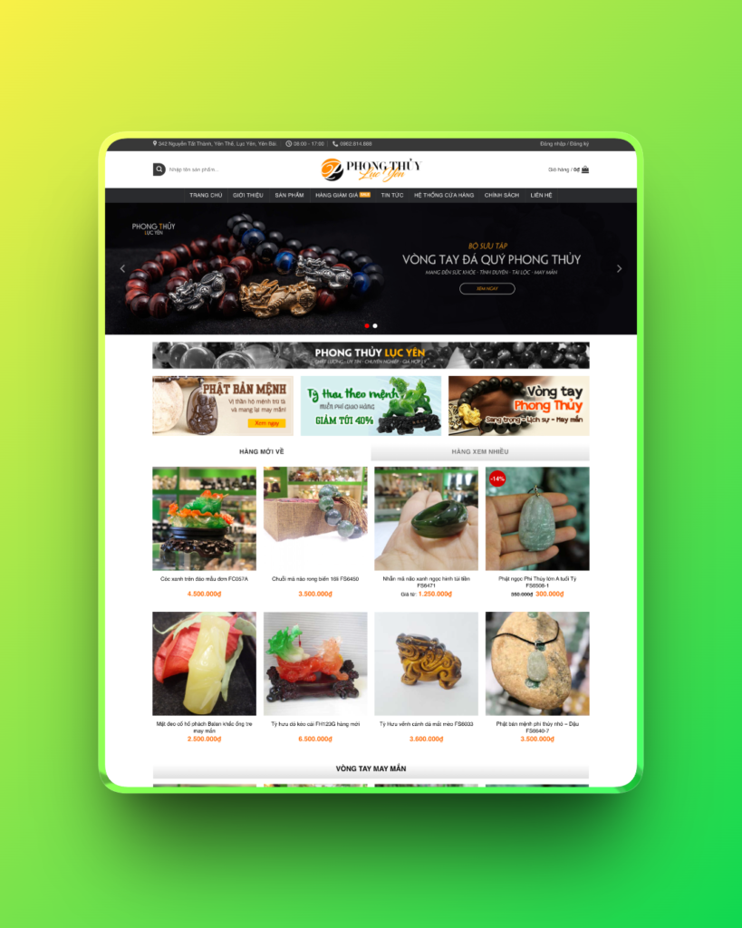 Theme wordpress phong thủy 01