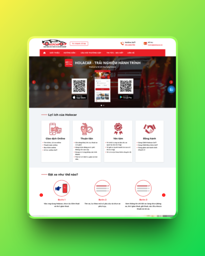 Theme wordpress gọi taxi 01