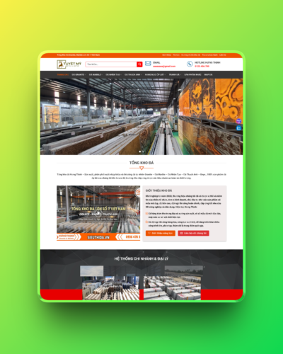 Theme wordpress xưởng đá