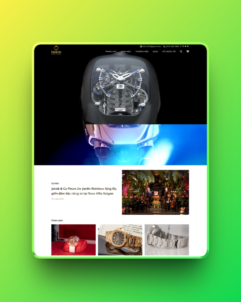 Theme wordpress bán đồng hồ 05