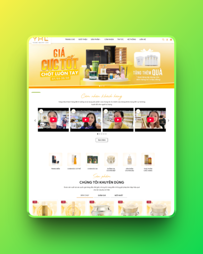 Theme wordpress mỹ phẩm 24