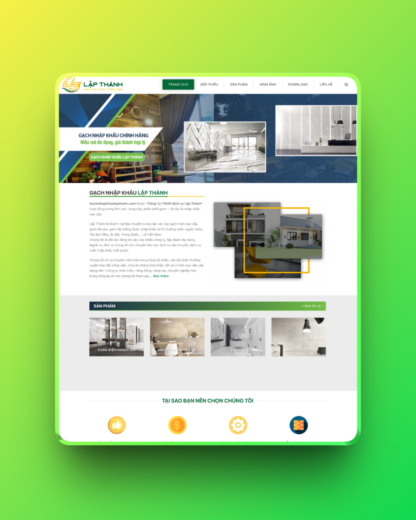 Theme wordpress bán gạch men