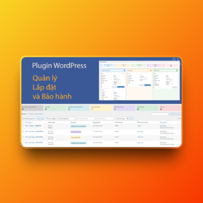 Plugin Quản Lý Lắp Đặt và Bảo Hành