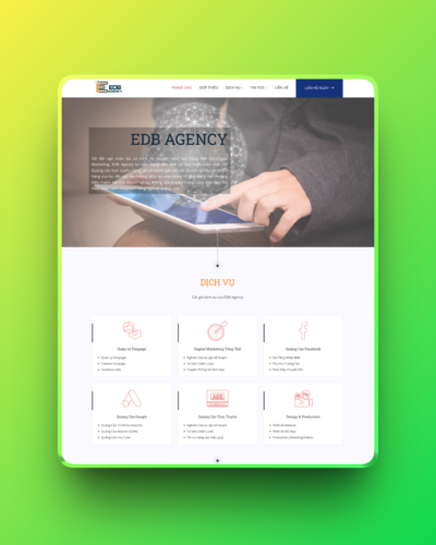 Theme WordPress công ty Agency Digital