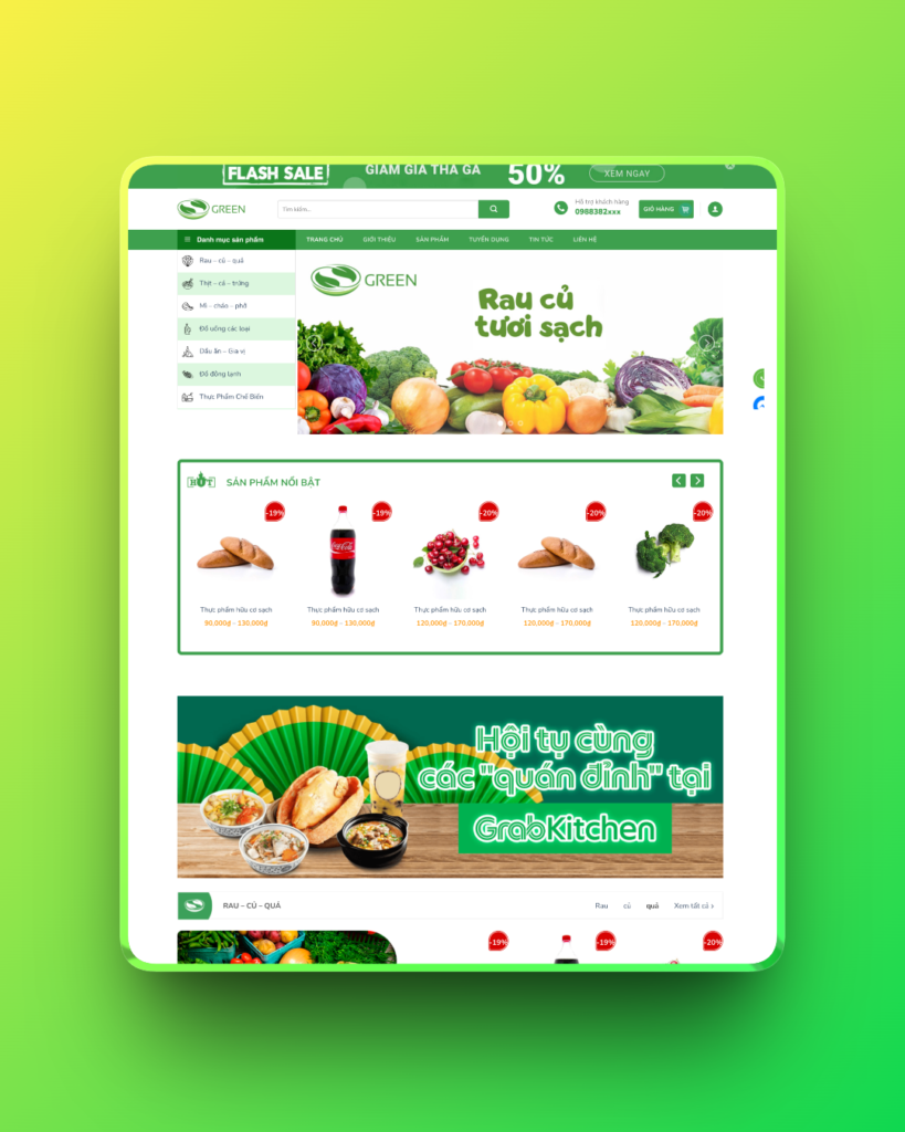 Theme wordpress bách hóa 3