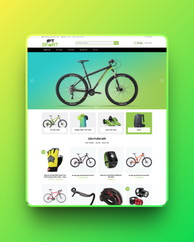 Theme wordpress bán đồ thể thao