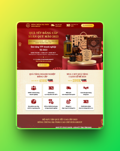 Theme wordpress bán đông trùng hạ thảo