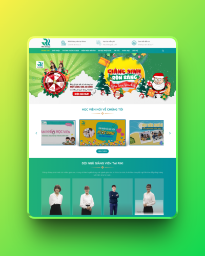 Theme wordpress trung tâm tiếng Nhật