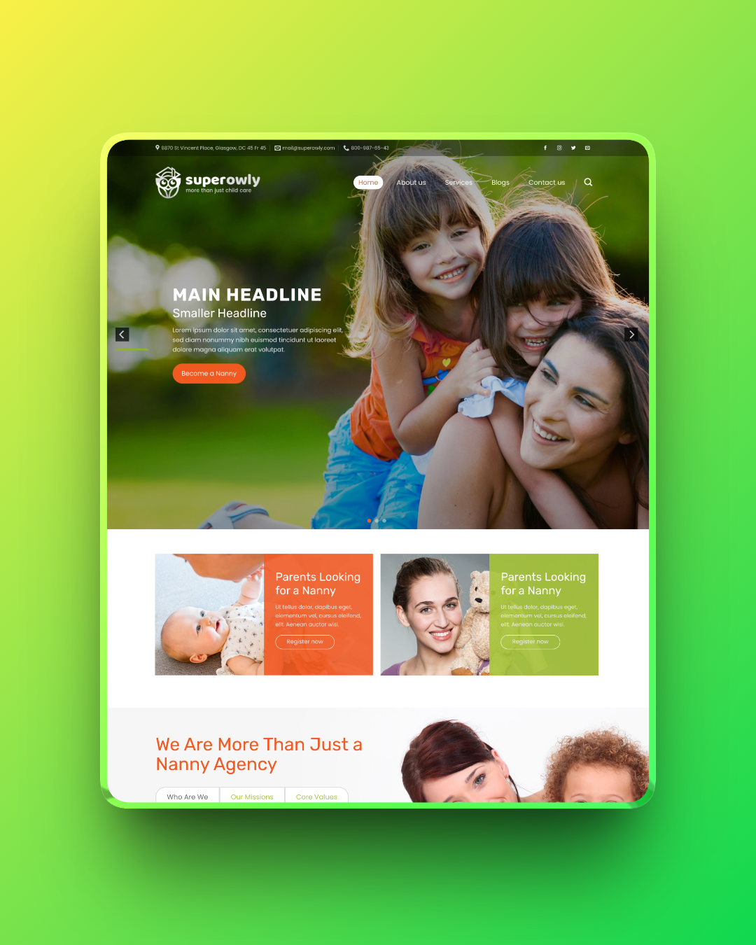 Theme WordPress trường học 12