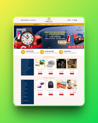 Theme wordpress bán quà tặng đẹp