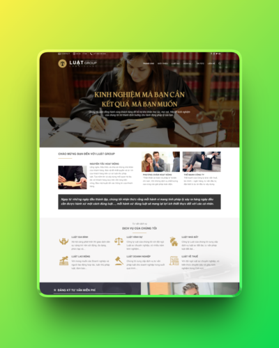 Theme wordpress công ty luật