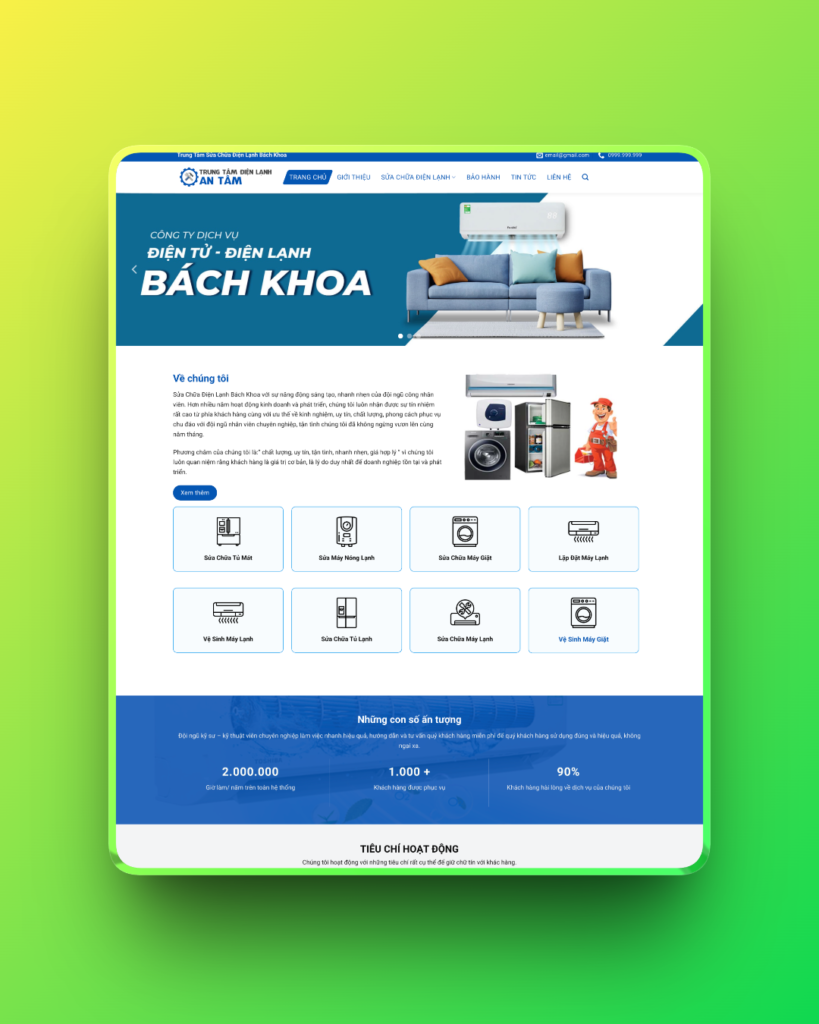 Theme wordpress điện lạnh 01