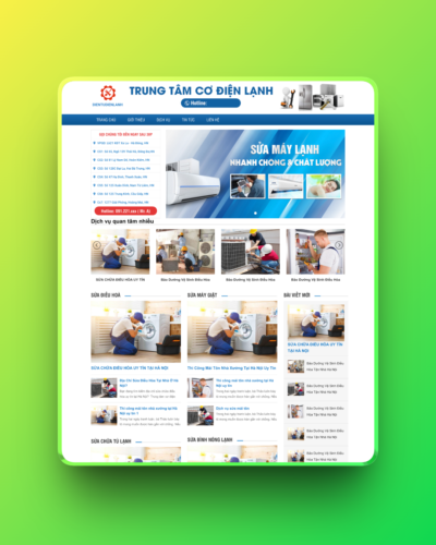 Theme wordpress điện lạnh 02