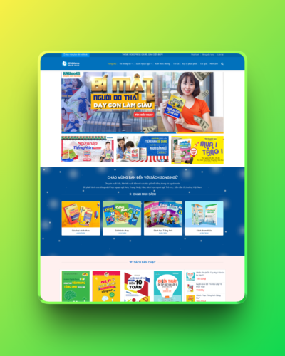 Theme wordpress bán sách